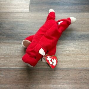 Vintage (1993) McDonald’s Teenie Beanie Babies Happy Meal “Snort” the Bull 6”